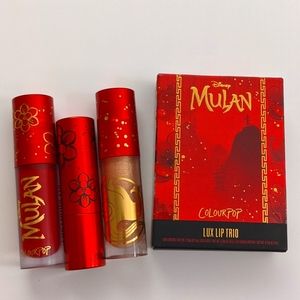 Mulan Colorpop Lux Lip Trio